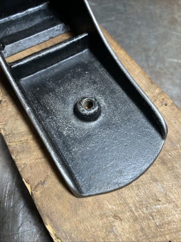 "Antiguo cuerpo de avión de mano para carpintería y carpintería 13 1/2""" - Imagen 6 de 16
