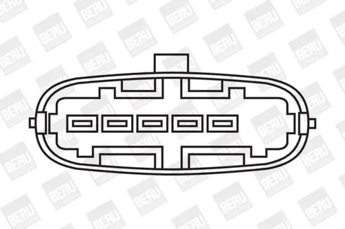 Bobina de encendido Versión de conexión SAE ZS342 BorgWarner (BERU) para OPEL - Imagen 4 de 4