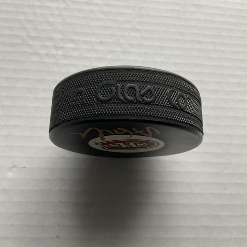 Alex Galchenyuk Signed Montreal Canadiens Game-Used Hockey Puck, Autographed NHL - Picture 6 of 6
