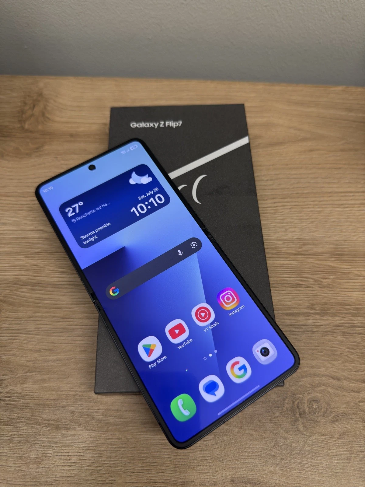 Samsung Z Flip 7 jet black 256gb