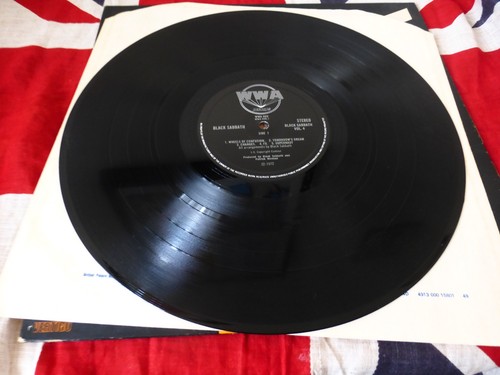 BLACK SABBATH 4 SUPERB! UK 1ST WWA ISSUE 1972 Vertigo Swirl NM - Picture 16 of 17