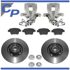 2 Bremssattel hinten für Peugeot 207 2 Bremsscheibe Bremsbelag Satz links rechts