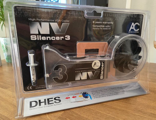Arctic Cooling NV Silencer 3 GeForce FX 5900XT GPU VGA Cooler - Picture 3 of 3