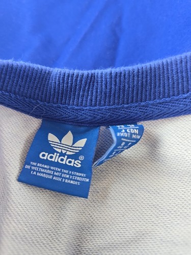 ADIDAS FARM RIO Sweatshirt Blue Toucan Bird Originals Superstar Animal Size M - Picture 14 of 16