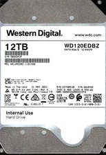 WD120EDBZ-11B1HA0 S/N: 5QGX2 WESTERN DIGITAL 12TB THAILAND MAY 2021