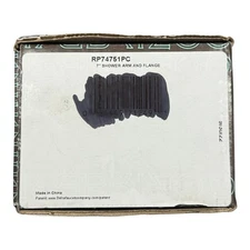 Brizo RP74751PC Chrome 7″ Wall-Mount Shower Arm & Flange Polished Chrome Finish