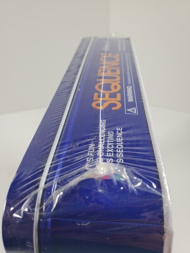 Sequence Board Card Game Deluxe Tin - with Deluxe Cushioned Mat - Jax 1995 New - Picture 3 of 3