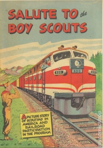 Salute to the Boy Scouts #1 VG 4.0 1960 Stock Image Low Grade