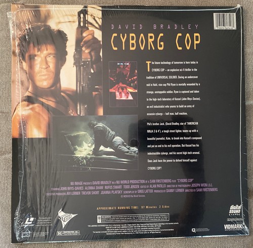 Cyborg Cop Laserdisc (1994) David Bradley Vidmark Entertainment - Bild 2 von 4