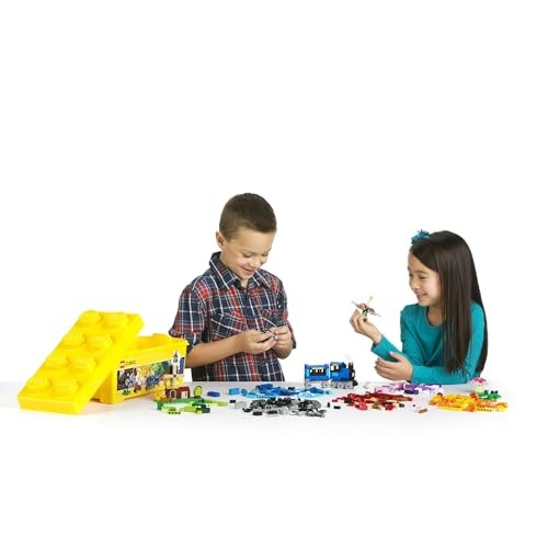 LEGO Classic boîte à idées jaune plus jouets blocs cadeaux d'anniversaire garçon éducatif - Photo 9/9