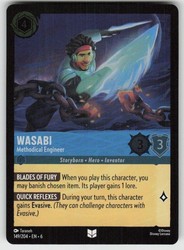 Wasabi - Methodical Engineer (Cold Foil) 149/204 Azurite Sea