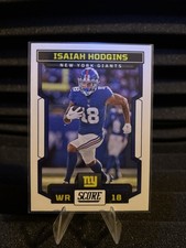 2023 Panini- Score Football. Isaiah Hodgins #298