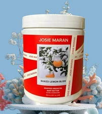 Josie Maran Whipped Argan Oil Body Butter Lemon Bliss 20oz 600ML Large Size
