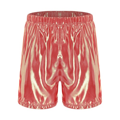 Men Pants Dance Boxer Shorts Casual Bottoms Holographic Summer Quick Dry Rave - Bild 16 von 37