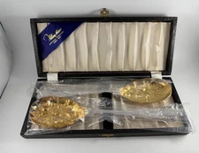 Vtg William Adams of Sheffield, England 2 Piece Serving Set w/Presentation Box