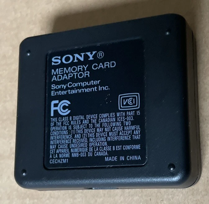 Sony Playstation 3 PS3 Memory Card Adapter CECHZM1 with cable - Image 3 of 4