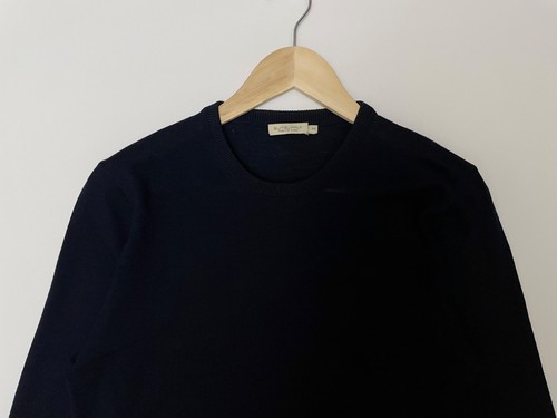 Suitsupply Herren Pullover Merinowolle Navy Blau Rundhals Gr.M - Bild 2 von 11