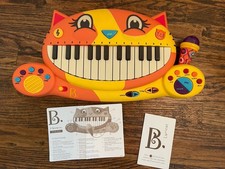 B. Toys Meowsic Cat Piano Music Interactive Keyboard Educational Toy Broken Mic