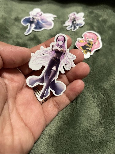 Volcaloid Megurine Luka Set Of 5 Stickers Mike’s Friend - Picture 3 of 6