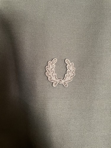 Fred Perry Olive Green Track Top In Large - Bild 4 von 11