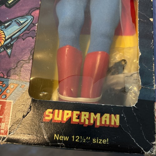 Mego Superman und Jor-El 1977 12" Actionfigur 2 Stück in Box Fly Away Action - Bild 21 von 24