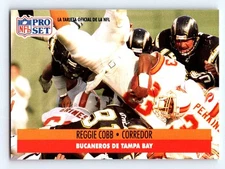 1991 Pro Set Spanish #308 Reggie Cobb Fresh Break EX-EXMINT
