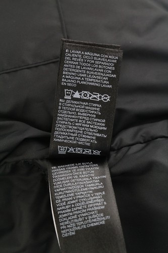 THE NORTH FACE Himalayan Men's Jacket M 550 Down Hooded Quilted Blue Logo * - Picture 12 of 17