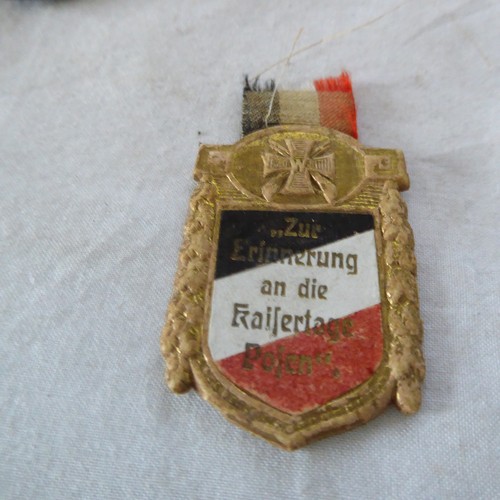 Abzeichen Zur Erinnerung an die Kaisertage Posen - Preussen 1.WK WW1 (EE255) - Bild 6 von 9