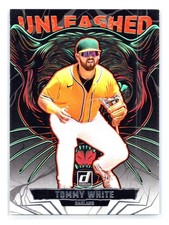 2025 Donruss Baseball #7 Tommy White Unleashed Oakland A's