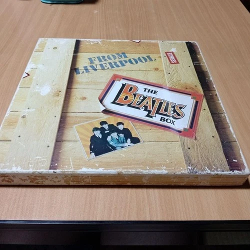 【DDP】THE BEATLES BOX FROM LIVERPOOL JAPAN 8LP Set w/BOOKLET CIB USED AS-IS