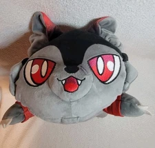 2024 Aphmau Meemeows 12” Mystery Aaron Cat Plush Red Black Gray