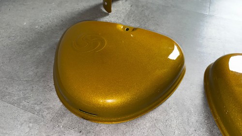 Simson S50 / S51 Tankset + Schutzbleche Metallic Gold - Bild 16 von 23