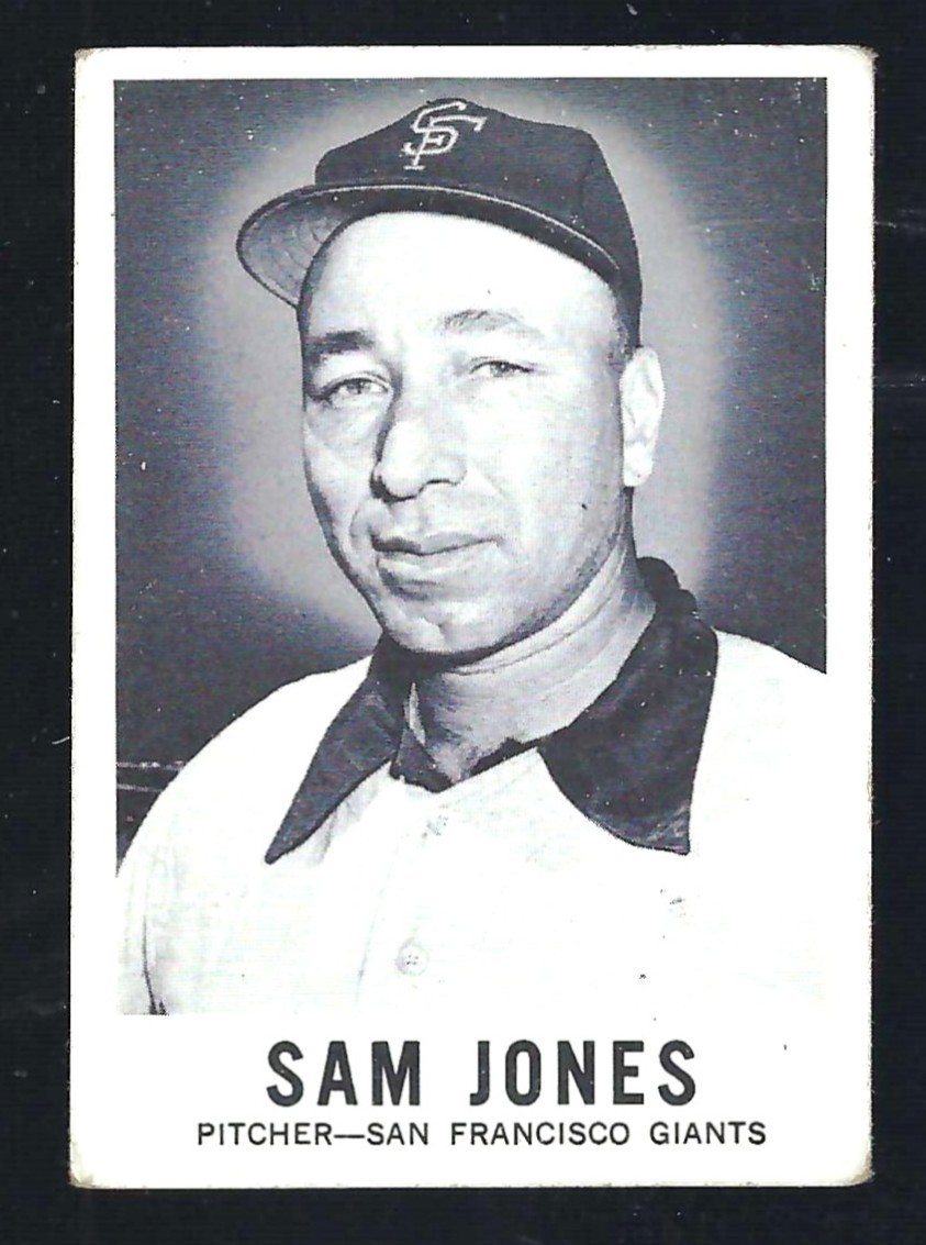 1960 Leaf #14 Sam Jones Vintage Baseball Card VG
