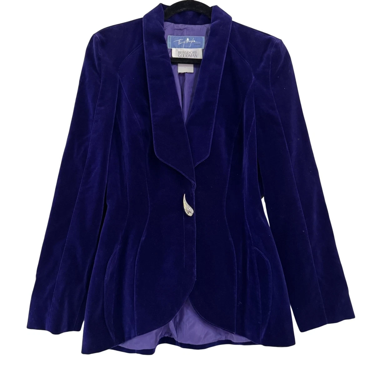 Thierry Mugler Purple Regular Size Suits & Suit Separates for