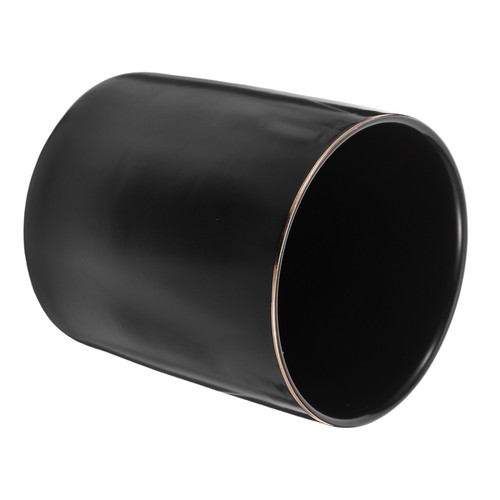 Ceramic Pen Holder Black For Desk Pencil Cup Pot Makeup Brush Stand Organizer - Bild 1 von 12