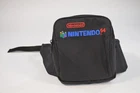 Vintage Nintendo 64 Travel Waist Fanny Pack Bag Black Canvas Official