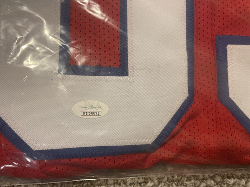 ANDRE REED Autographed Signed Bills custom Jersey JSA COA size XL - Picture 3 of 4