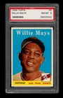 1958 Topps Set-Break #  5 Willie Mays PSA 8 NM-MT