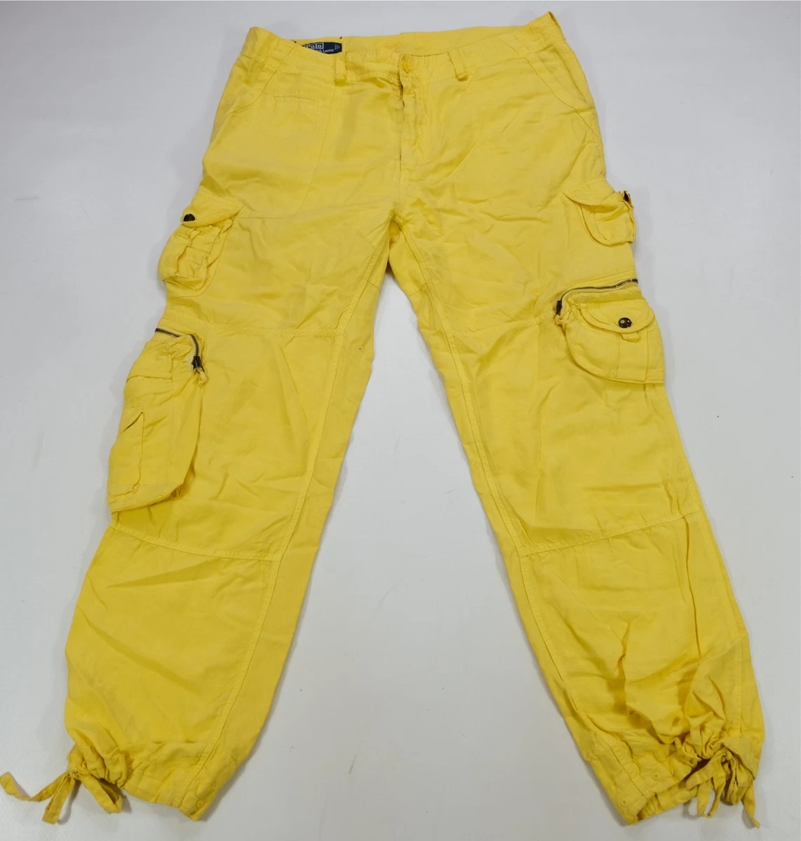 Polo by Ralph Lauren イエロー カーゴパンツ 38/34 Polo Ralph Lauren Yellow Regular Size Pants for Men for sale | eBay