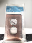 Brainerd  #64112 Single Duplex Wall Cover Antique Copper  NIP