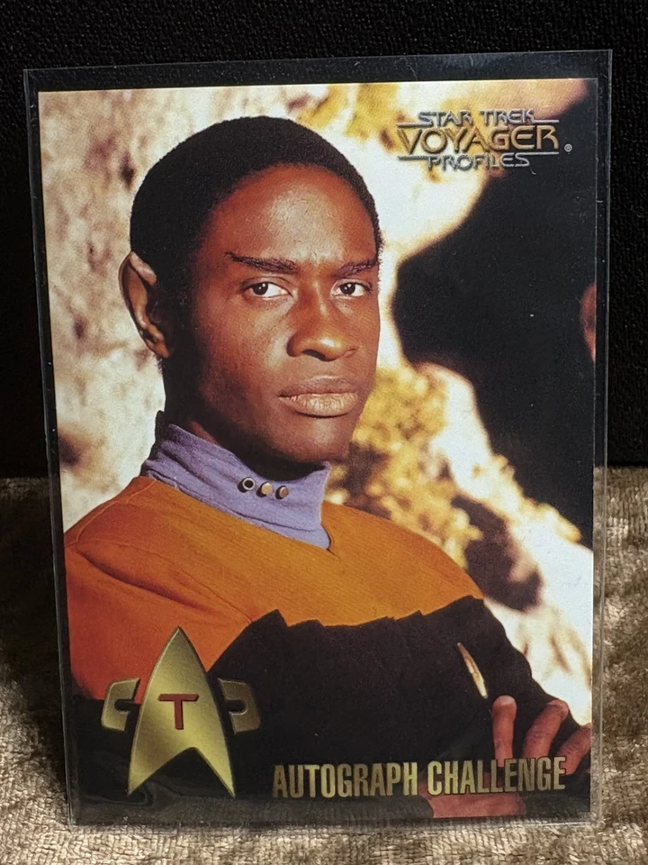 Star Trek Voyager 1998 Autograph Challenge            Sale is for all 11 cards  - Image 2 of 4