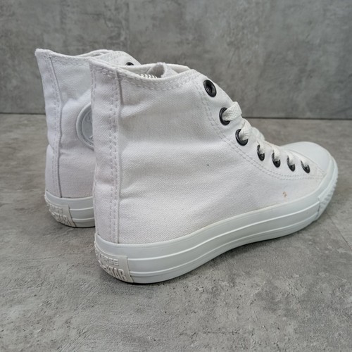Converse Chuck Taylor Damen Canvas Sneaker Gr. UK 3 weiß Schnürer 1U646 - Bild 14 von 15