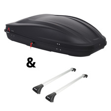 Für BMW X5 Typ E70 - Dachträger Menabo Ariete & Dachbox Spark 400 Neu