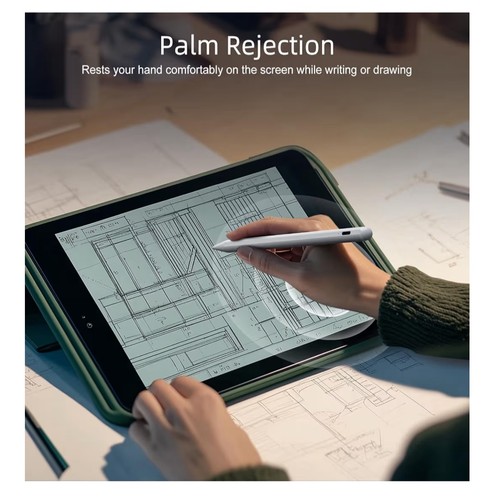 Stylus Pen for iPad 6th-11th Generation-2X Fast Charge Active Pencil Compatible - Picture 6 of 8