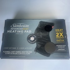 Sunbeam Advancedheat Heating Pad - King Size- Heat Penetrates 2 X Deeper