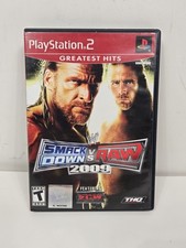 WWE Smack Down VS Raw 2009 PS2 Playstation 2 Complete CIB Tested