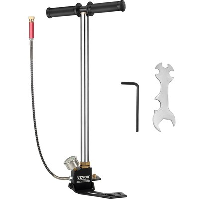 #ad 3 Stage PCP Air Gun Rifle Filling Stirrup Pump Hand Pump 4500PSI Gas Filter $47.99