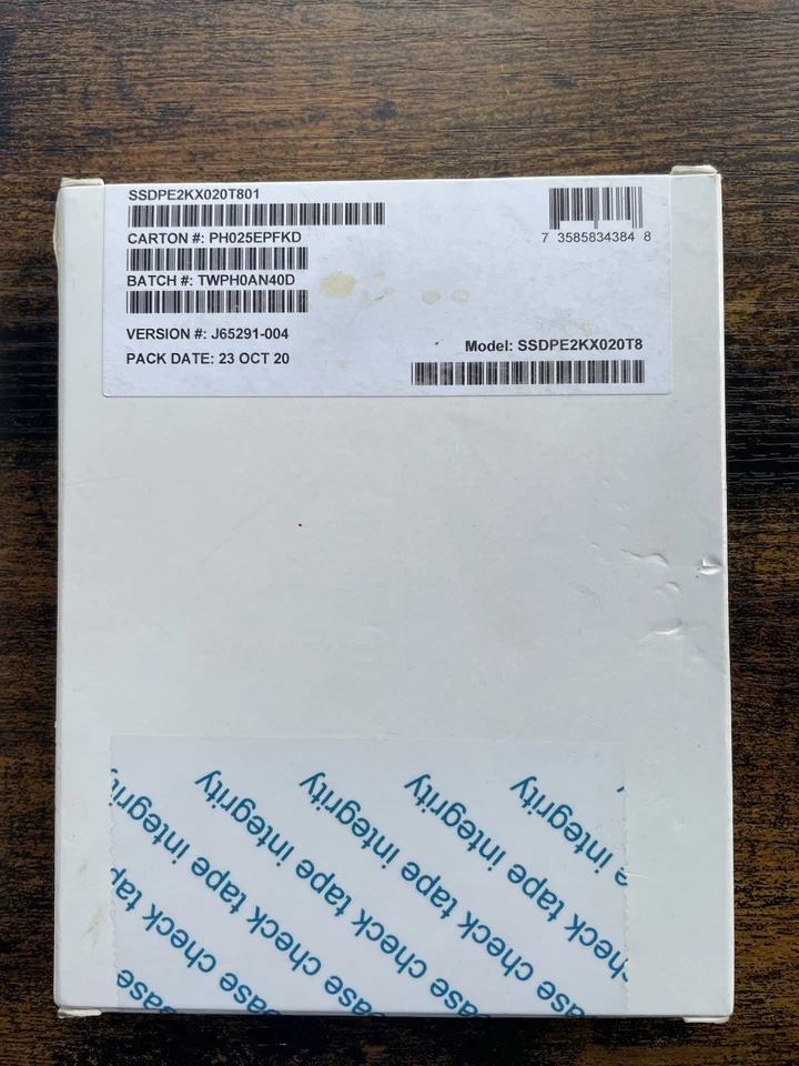 New Sealed Enterprise SSD – Model SD8TBZX02X00178 – 2TB Datacenter Drive - Image 4 of 4