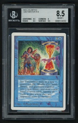 ***BGS 8.5 Unlimited Timetwister*** MTG Unlimited Magic Kid Icarus