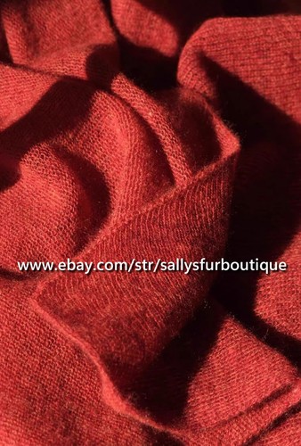 Sallys 100% Mongolian Cashmere Knitted Wrap Cape Paisley Print Shawl 70*200cm - Picture 11 of 64